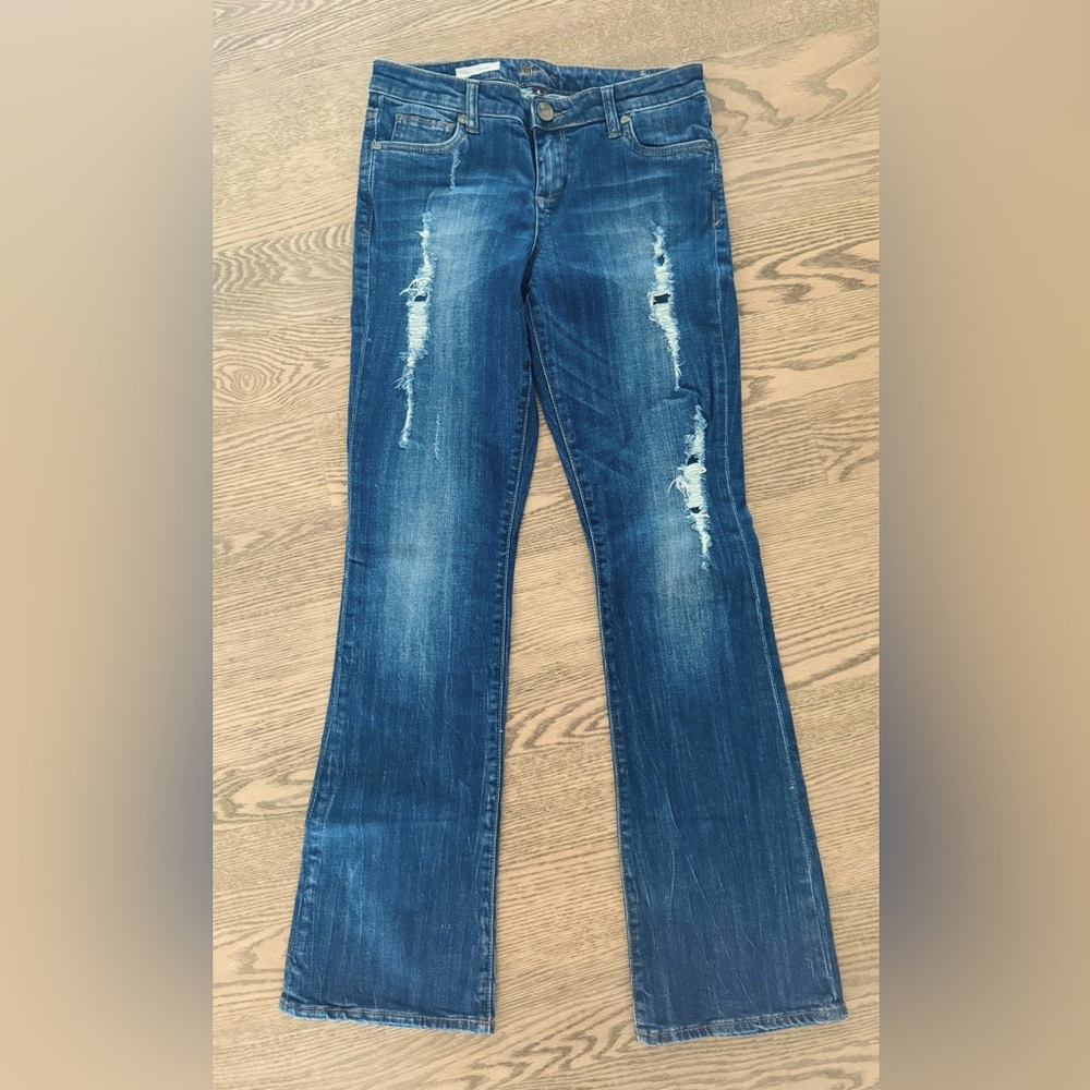 KUT from the kloth Farrah wideleg sz 4